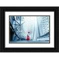 thumbnail image 1 of Silkandfire 14x11 Black Ornate Wood Framed with Double Matting Museum Art Print Titled - A Day Trip, 1 of 4