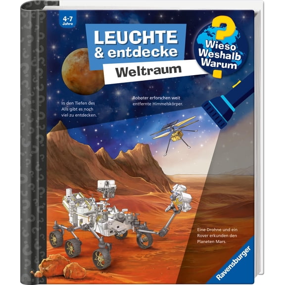 Silke Voigt,Car Wieso? Weshalb? Warum? Leuchte und entdecke - Weltraum (Sachbuch (Spiral-Bound)