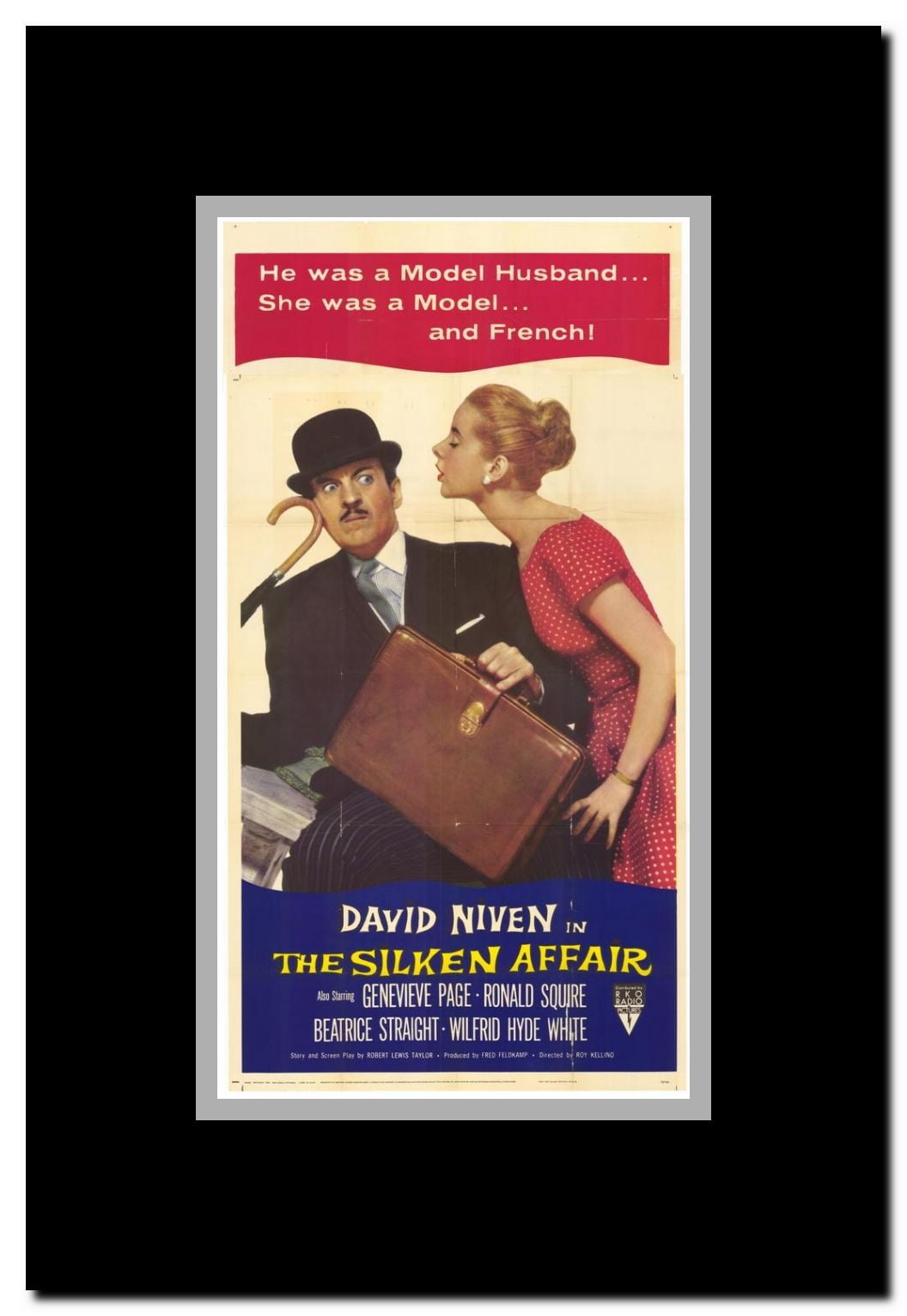 Silken Affair Framed Movie Poster