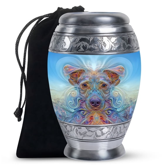 Silken Waves Burial Urns For Cremated Remains, Large Urns For Human Ashes Adult Male, Urn For Human Ashes Adult Men, Burial Urns For Adult Human Ashes, 10 Inch Ashes For Women