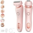 thumbnail image 1 of Silkglide Pro - 2024 Best Silk Glide Razor, Silk Glide Epilator Painless Hair Removal at Home, 2 in 1 Electric Shaver Razors for Women, Wet & Dry (Pink), 1 of 5