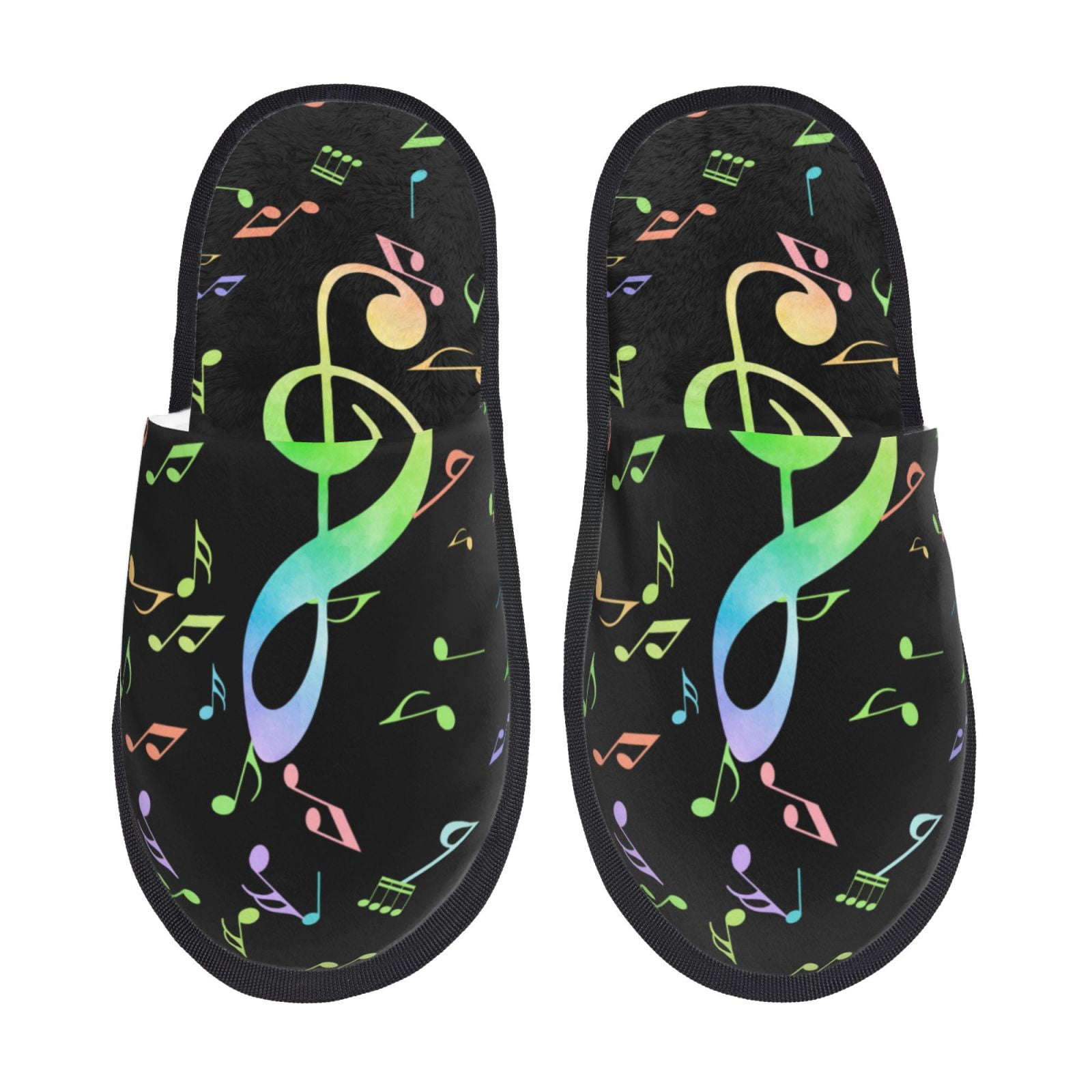 Silkie Music Notes Slippers for women and Men, House Shoes for Unisex ...