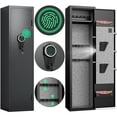 thumbnail image 1 of Silkight Gun Safe,5-6 Biometric Gun Safe,Fingerprint Gun Safe for Home Guns and Shotgun,Long Gun Cabinet with Mute Function & Backlit Keypad Gun Storage, 1 of 6