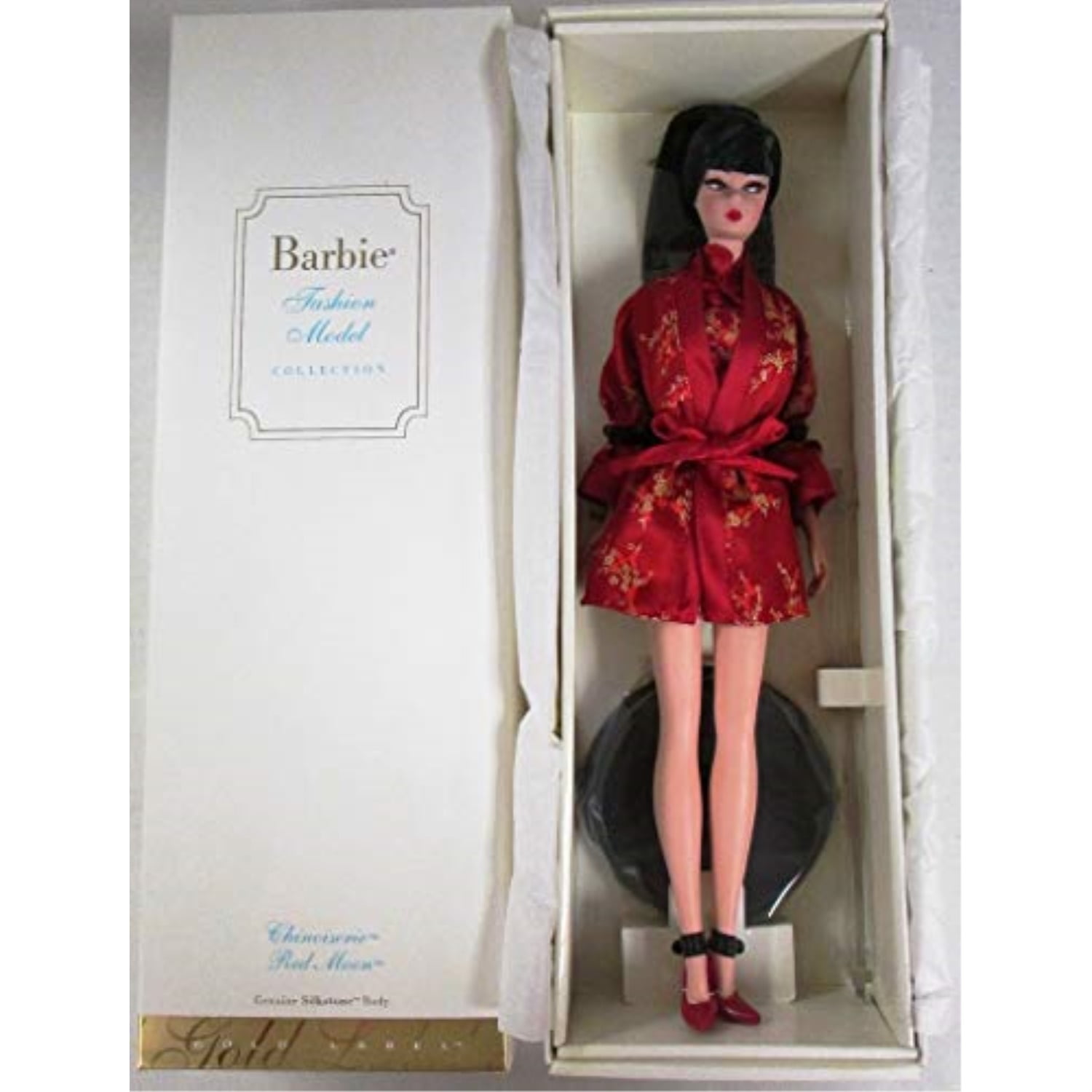 Silkstone Barbie Chinoiserie Red Moon (2004) - Walmart.com Silkstone Barbie Chinoiserie Red Moon (2004) - Walmart.com