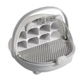 thumbnail image 1 of Silkworm Breeding Box Transparent Silkworm Growth Box Habitat Cage with Handle Small Animals Breeding Space Capsule Hatching Container for Silkworms Observation, 1 of 8
