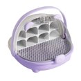 thumbnail image 1 of Silkworm Breeding Box Transparent Silkworm Growth Box Habitat Cage with Handle Small Animals Breeding Space Capsule Hatching Container for Silkworms Observation, 1 of 8