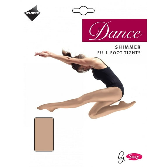 Silky Big Girls Dance Shimmer Full Foot Tights (1 Pair)