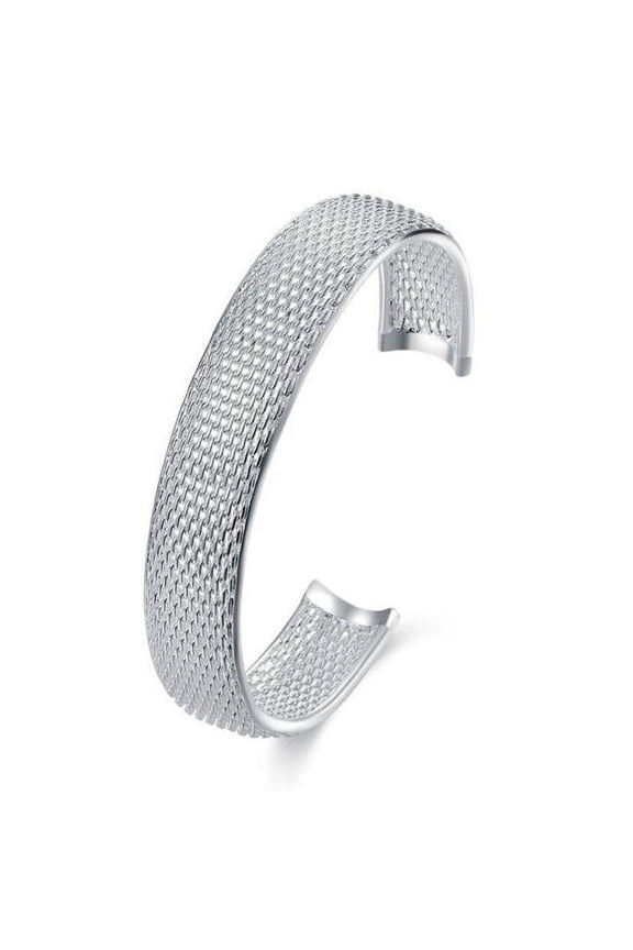 Silky Chains Silver Bangle Bracelet for Women Everyday Wear and Special Occasion