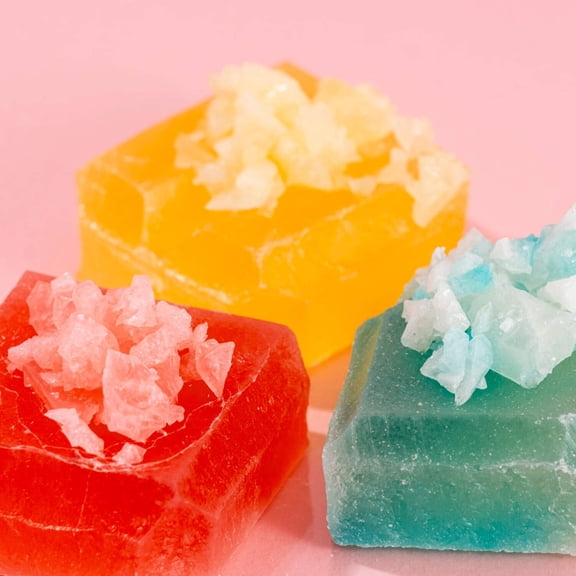 Silky Gem Signature Trio Collection Handcrafted Edible Jewelry, Vegan and Gluten-Free, Real Fruit, Assorted Flavors (Dragon Fruit, Key Lime, Pineapple)