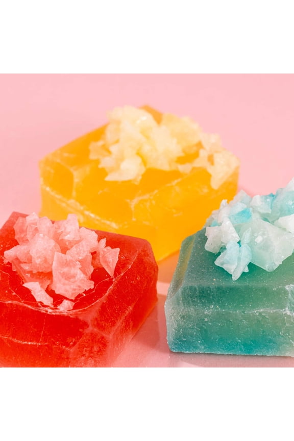 Signature Trio Collection Handcrafted Edible Jewelry, Vegan and Gluten-Free, Real Fruit, Assorted Flavors (Dragon Fruit, Key Lime, Pineapple)