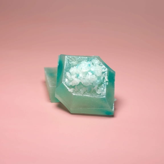 Silky Gem The Jewel Box: Lychee Crystal Candy One-Flavor Edible Gem & ASMR Kohakutou Vegan, Gluten-Free Gourmet Gift
