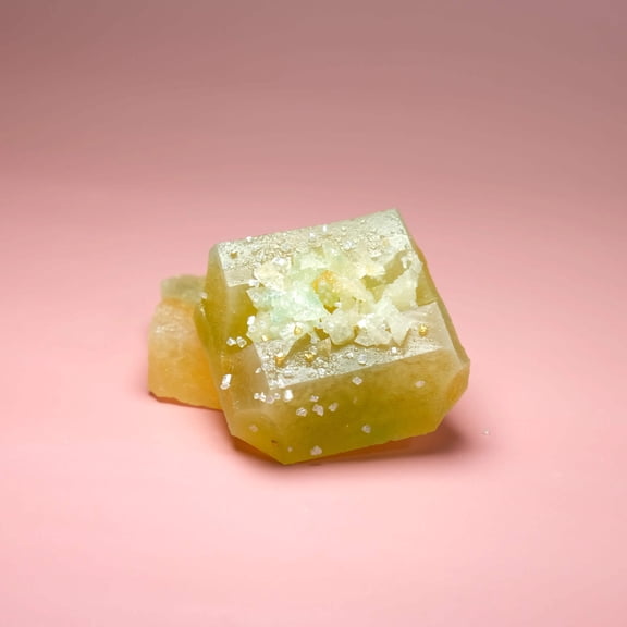 Silky Gem The Jewel Box: Pineapple Crystal Candy One-Flavor Edible Gem & ASMR Kohakutou Vegan, Gluten-Free Gourmet Gift
