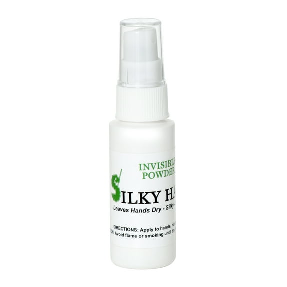 Silky Hand Invisible Powder Chalkless Hand Conditioner for Billiard Pool Player 2 oz Bottle