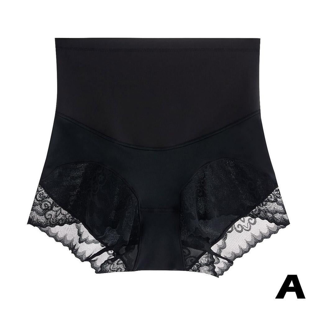 Silky High Waist Shaping Underwear Tummy Control Panties Seamless For Women  A6B9