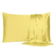 thumbnail image 1 of Silky Pure Satin Pillowcase for Hair Pillowcases Housewife Queen Standard 1 Pc, 1 of 6