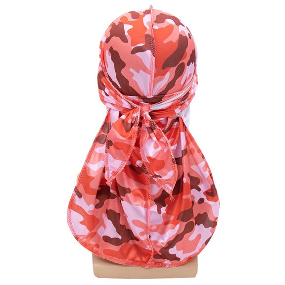 Silky Satin Headscarf for Sleeping – Soft Breathable Satin Hair Wrap, Nighttime Protective Scarf for Black Hair, Multi-Functional Satin Hairband & Durag Style Sleep Cap, 1 Pack