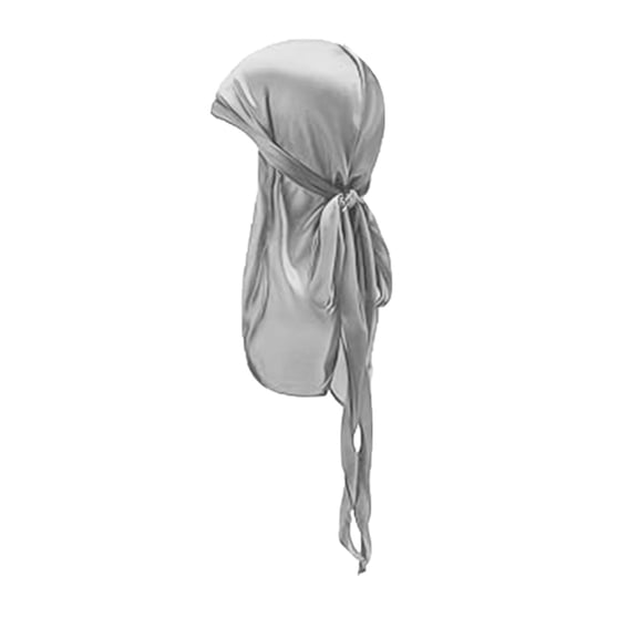 Silky Satin Headscarf for Sleeping – Soft Breathable Satin Hair Wrap, Nighttime Protective Scarf for Black Hair, Multi-Functional Satin Hairband & Durag Style Sleep Cap, 1 Pack