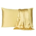 thumbnail image 1 of Silky Satin Pillowcases Set of 2 for Hair and Skin Standard King Queen Bed Pillow Cases Bedroom Decor Online, 1 of 7