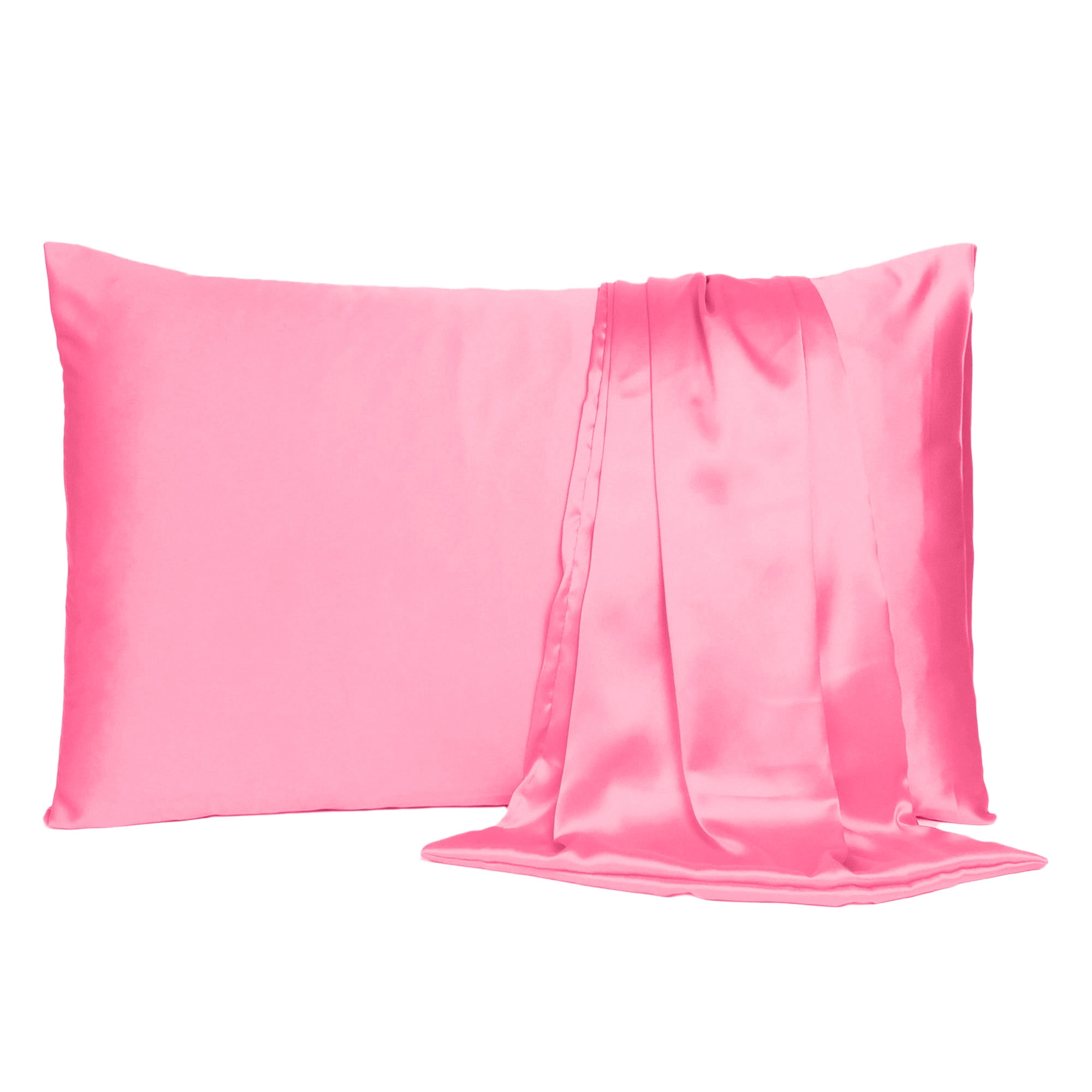 Silky Satin Pillowcases Set of 2 for Hair and Skin Standard King Queen