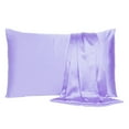 thumbnail image 1 of Silky Satin Pillowcases Set of 2 for Hair and Skin Standard King Queen Bed Pillow Cases Bedroom Decor Online, 1 of 7
