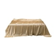 thumbnail image 1 of Silky Satin Sheets Set Luxury Soft Cooling Bed Sheets Deep Pocket Fitted Sheet Pillowcases, 1 of 5