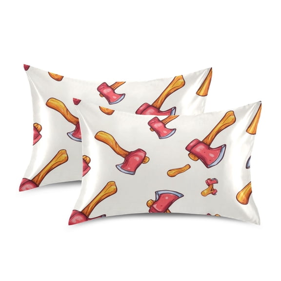 Silky Satin Standard Pillowcases For Hair And Skin Axe