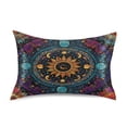 thumbnail image 1 of Satin Pillowcase Home Luxury Envelope Pillowcases Soft And Smooth Sun Moon & Stars, 1 of 6