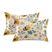 Silky Satin Standard Pillowcases For Hair And Skin Children's Style Patterns