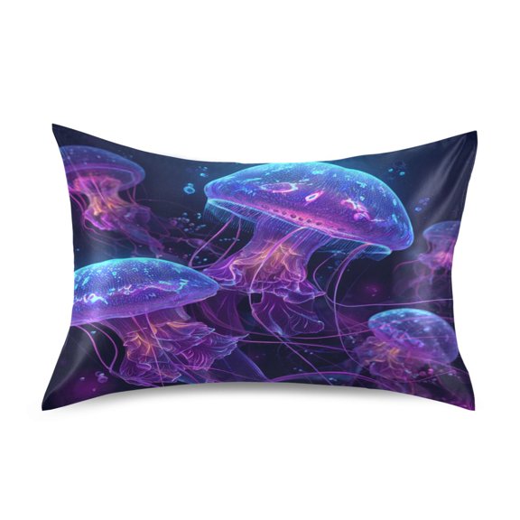 Silky Satin Standard Pillowcases For Hair And Skin Colorful Popsicles