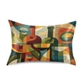 thumbnail image 1 of Satin Pillowcase Home Luxury Envelope Pillowcases Soft And Smooth Abstract Design Of Bottles & Glasses, 1 of 6