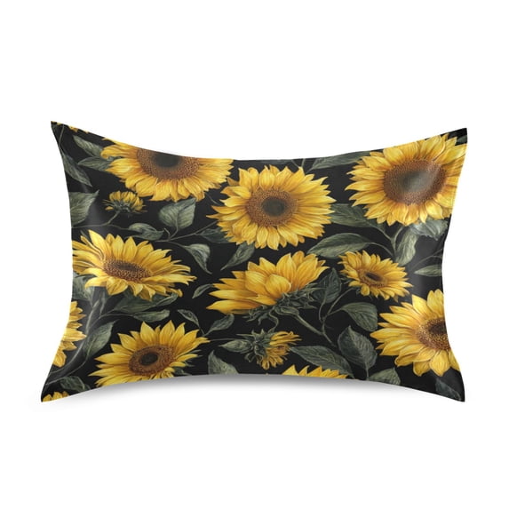 Silky Satin Standard Pillowcases For Hair And Skin Torch Vector