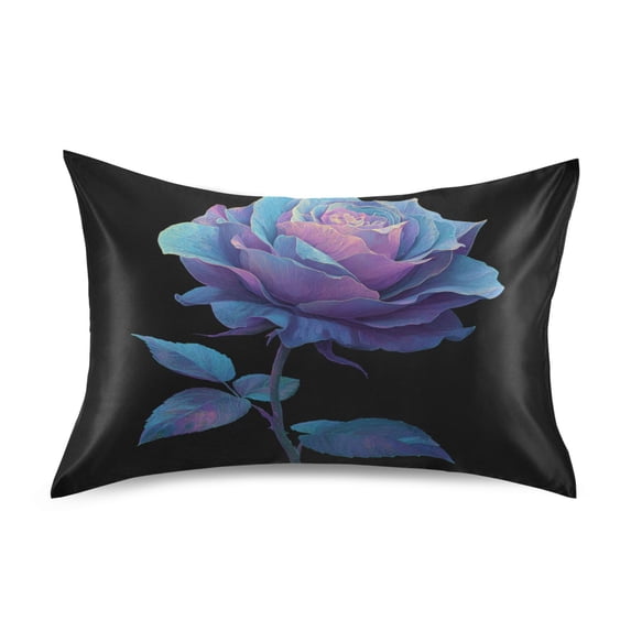 Satin Pillowcase Home Luxury Envelope Pillowcases Soft And Smooth Shades Of Rose