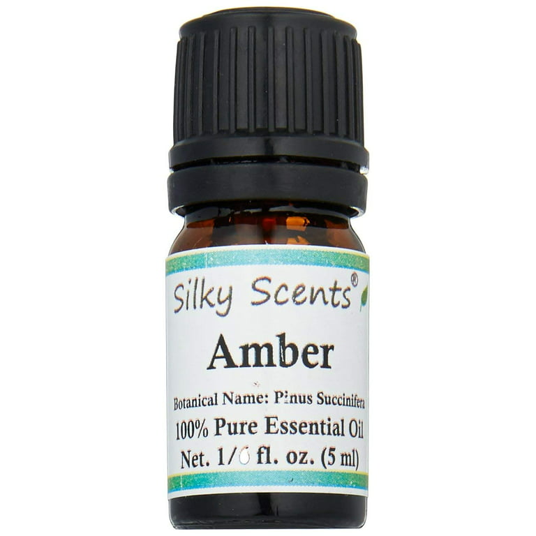 Silky Scents 100% Pure Amber Essential Oil, 5 ML