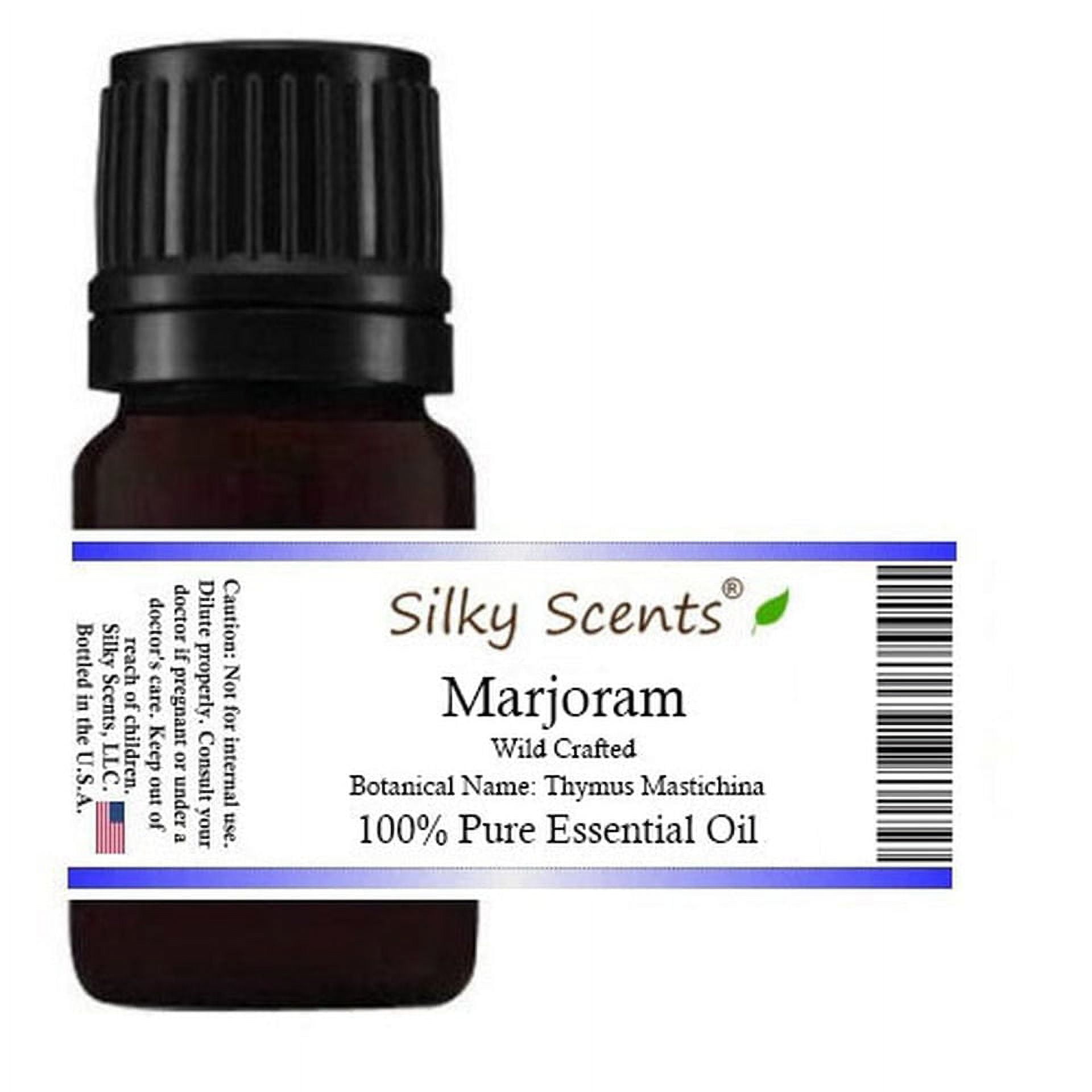 Silky Scents Marjoram Wild Crafted Essential Oil (Marjorana Hortensis) 100 Pure and Natural 5