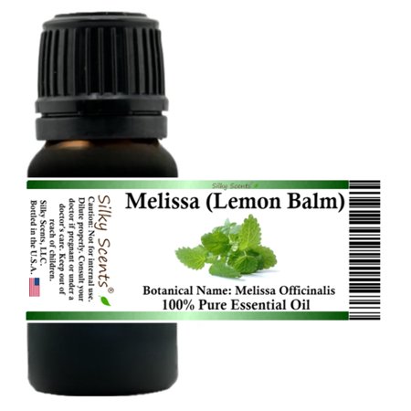 Silky Scents Melissa (Lemon Balm) Essential Oil (Melissa Officinalis) 100% Pure and Natural - 15 ML