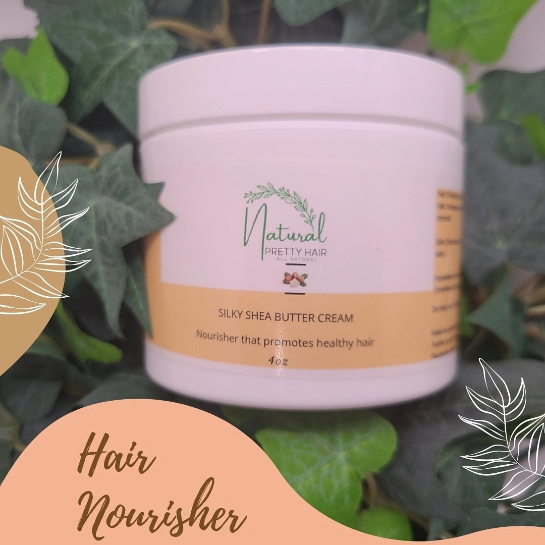 Silky Shea Butter Cream Hair Nourisher 4oz