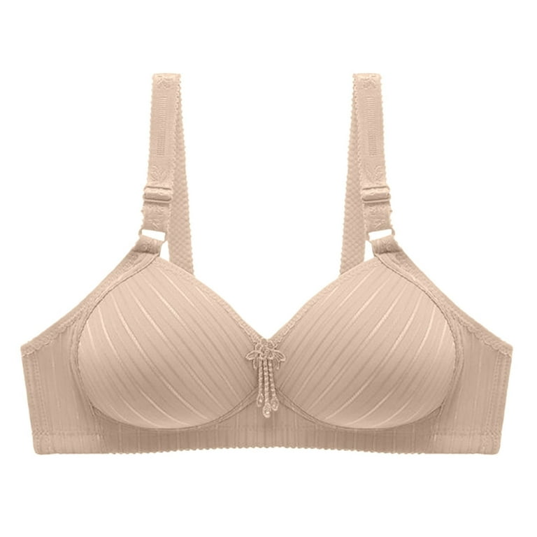 Vinfact Silky Smooth Bras for Women No Underwire Wireless Bralettes Ultra  Comfort T-Shirt Bra Plus Size with Extra Bra Extender(Beige S) :  : Fashion