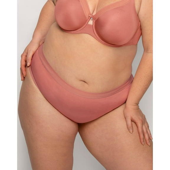 Silky Smooth High Cut Brief - Desert Dawn