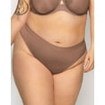 thumbnail image 1 of Silky Smooth High Cut Thong - Sweet Tea, 1 of 4