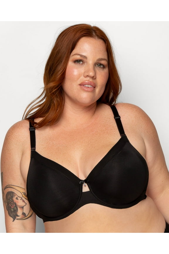 Silky Smooth Micro Unlined Bra - Black Hue