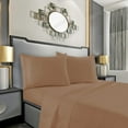 thumbnail image 1 of Silky-Soft 4-Piece Sheet Set, Full - Taupe, 1 of 5