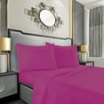 thumbnail image 1 of Silky-Soft 4-Piece Sheet Set, King - Hot Pink, 1 of 5