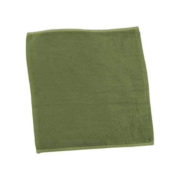 Silky Soft Baby Washcloth / Burp Cloth / Mouth Wipes - 100% Bamboo Rayon - 8 Pack - Sage Green