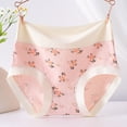 thumbnail image 1 of Silky Soft Cotton Panties for Women Floral Moisture Wicking Ladies Briefs Full Coverage for All Day Comfort Casual Yoga Panties Plus Size Undergarments, 1 of 9