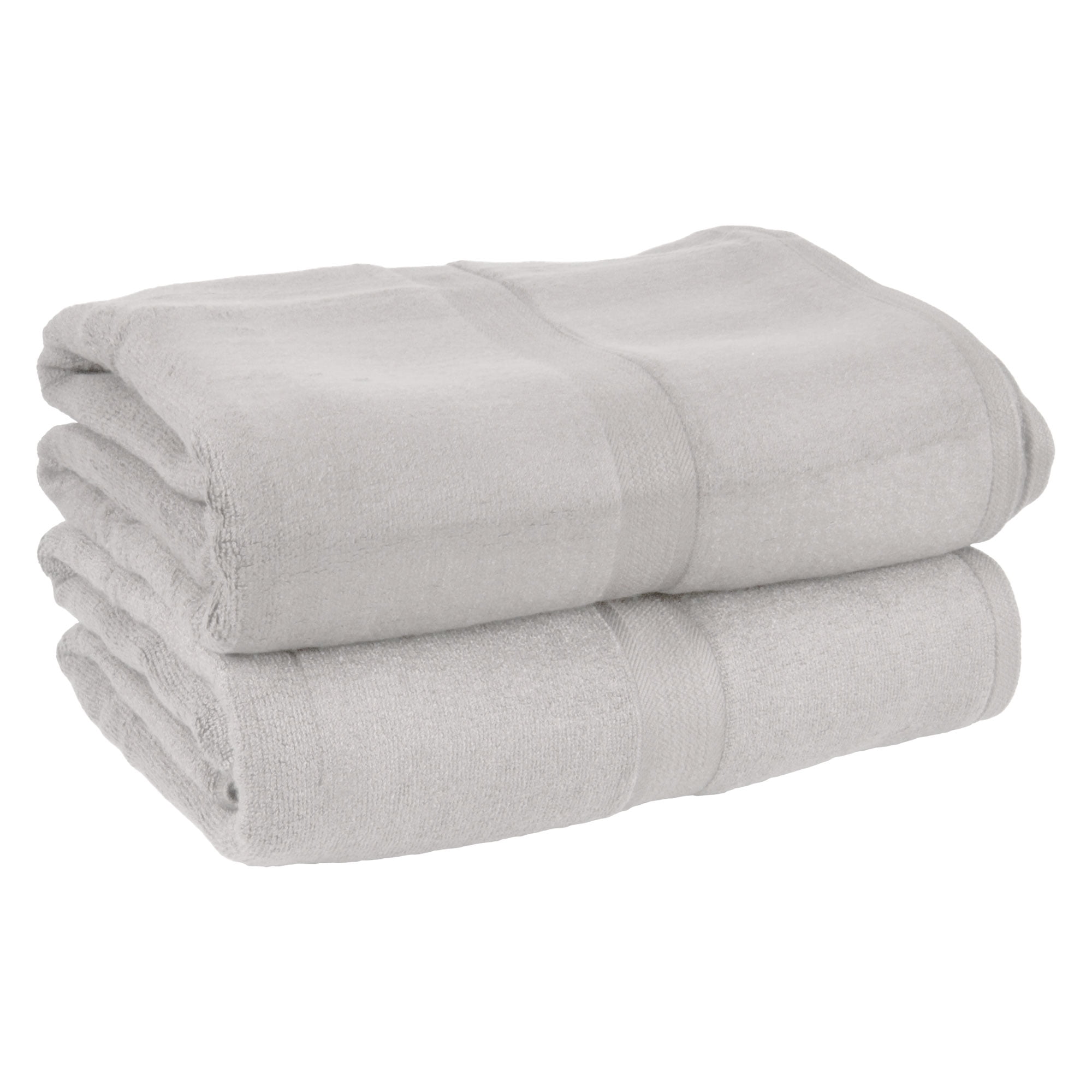 Silky Soft Oversized Bamboo Beach Towels for Adults / Bath Sheet - Extra Strong Blend - Cream White - 1