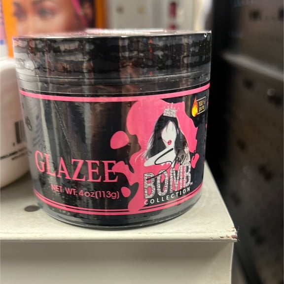 Silky Sol (Beauty Supply Store) She Bomb Collection Glaze, Edge Control, 4 Ounces