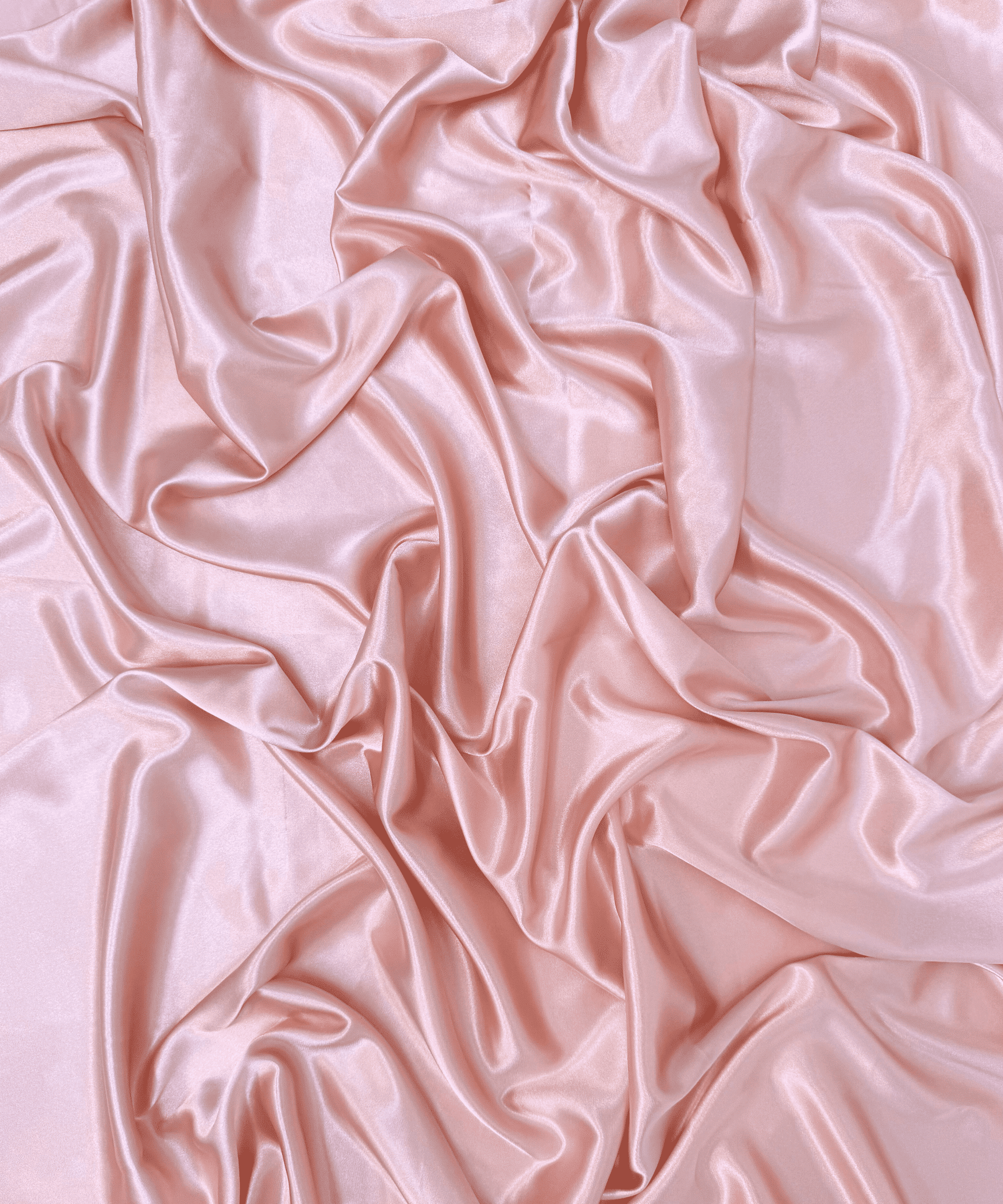 Silky Stretch Satin Fabric by Yard 60" Inch Wide - Charmeuse Satin Fabric for Gowns, Weddings Decor, Table Sheets, DIY Crafts, Sewing (Blush, 1 Yard)