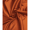 thumbnail image 1 of Silky Stretch Satin Fabric by Yard 60" Inch Wide - Charmeuse Satin Fabric for Gowns, Weddings Decor, Table Sheets, DIY Crafts, Sewing (Rust, 10 Yard), 1 of 8