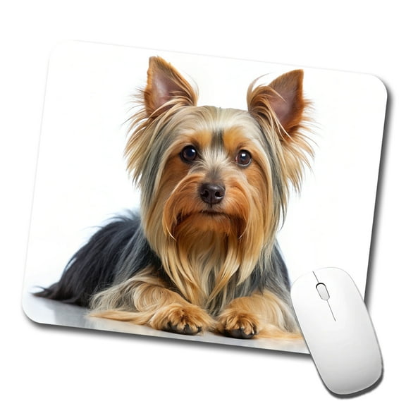 Silky Terrier Dog Photo Mouse Pad Low Profile Gaming Mat