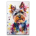 thumbnail image 1 of Silky Terrier Dog Poster Wall Art for Bedroom Living Room Funny Graffiti Dog Picture Cool Dog Decor Wall Art, 1 of 6